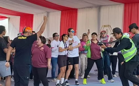 Luna Maya dan Nirina Zubir Ramaikan Tour of Kemala di Banyuwangi