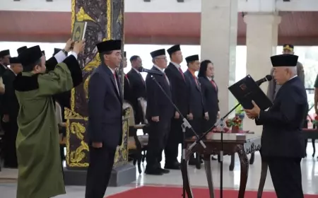 Bupati Malang Lantik Nurman Ramdansyah dari Plh Jadi Pj Sekda Kabupaten Malang