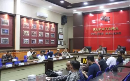 Jelang Pemilu, Polres Malang Jalankan Diskusi Pelatihan Peliputan Pemilu 2024