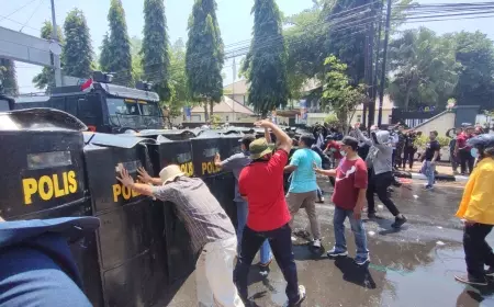 Polres Kediri Kota Gelar Simulasi Penanganan Gangguan Pemilu