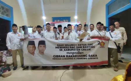 Gerindra Gresik Usulkan Duet Prabowo-Gibran di Pilpres 2024