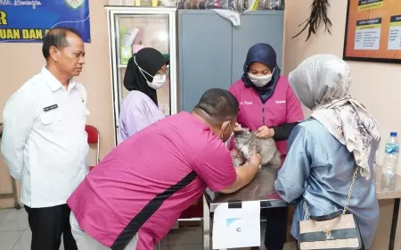 Cegah Rabies,  Pemkab Lamongan Gelar Vaksin Rabies Gratis