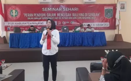 Polres Malang Ikut Mengedukasi Tenaga Pendidik Guna Cegah Bullying