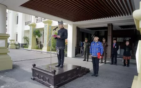 Pemkab Tuban Gelar Upacara Peringatan Hari Jadi Provinsi Jawa Timur