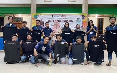 Simpati Konveksi Indonesia Dipercaya Kemnaker Untuk Berikan Pelatihan Sablon di Sidoarjo