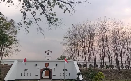 Wajah Baru Benteng Pendem Ngawi, Tetap Klasik, Anggun dan Megah