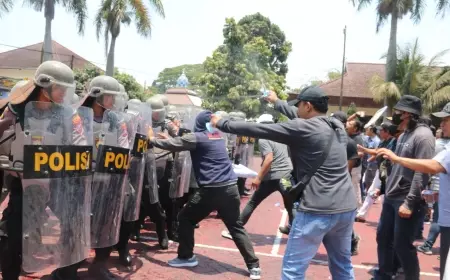 Ada Huru Hara di Mapolres Malang, Ada apa?