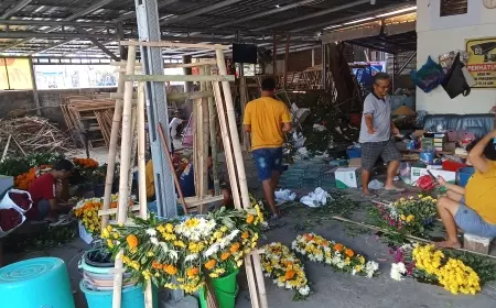 Modal Tekun, Usaha Karangan Bunga Ini Beromzet Ratusan Juta Per Bulan