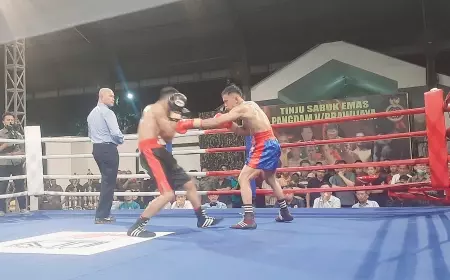 Tinju Sabuk Emas Pangdam V Brawijaya Jaring Bibit Unggul Juara Professional Ring Terbuka