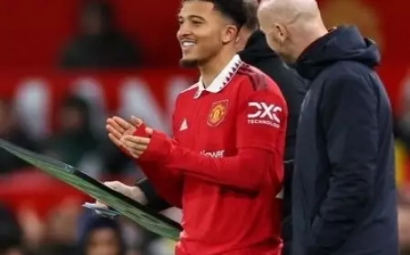 Senior Manchester United : Sancho Harus Minta Maaf Kepada Erik Ten Hag