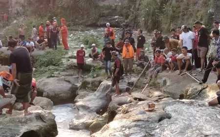 Terpeleset Saat Bermain, Bocah 6 Tahun Tenggelam di Sungai Brantas