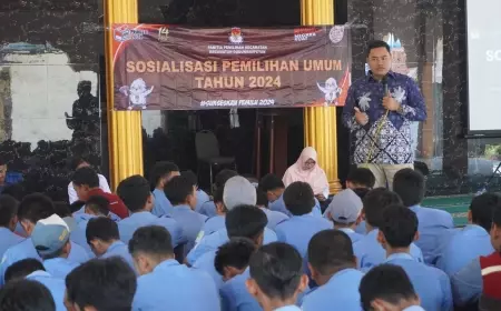 Maknai Pemilu pada 14 Februari 2024, KPU Gresik: Ini Momentum Hari Kasih Suara