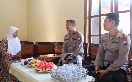 Lagi, Polres Malang Salurkan Bantuan Kepada Keluarga Korban Tragedi Kanjuruhan