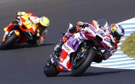 Jorge Martin Tercepat di FP 1 MotoGP Australia, Marc Marquez Crash
