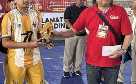 Begini Kisah Mantan Atlet Porprov Jatim dan Peraih Top Skor Futsal Mbois