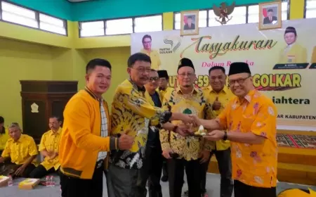 Harlah ke-59 Jadi Momentum Golkar Gresik  Satukan Tekad Menangkan Pemilu 2024