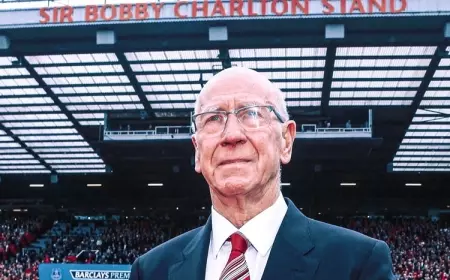 Legenda Sepakbola Inggris, Sir Bobby Charlton Berpulang