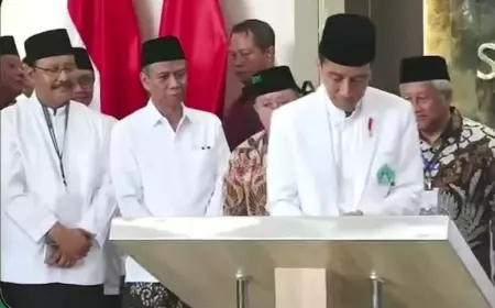 Hari Santri Nasional 2023, Jokowi dan PBNU Resmikan Gedung RSIS