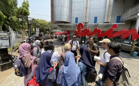 Festival Sastra Kota Malang Sukses Gelar Napak Tilas Chairil Anwar