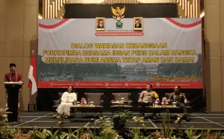 Forkopimda Kota Malang Gelar Dialog Wawasan Kebangsaan dengan Insan Pers