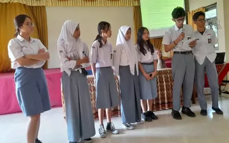 SMA Taman Harapan Gelar Lomba Bulan Bahasa dan Sastra 2023