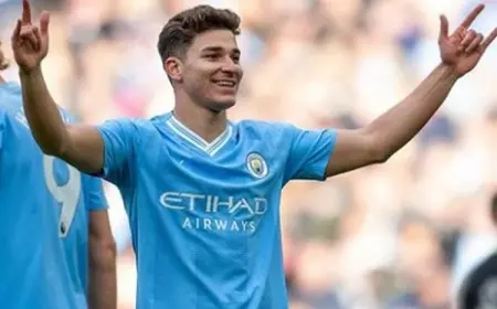 Dilirik Real Madrid, Manchester City Yakin Pertahankan Julian Alvarez