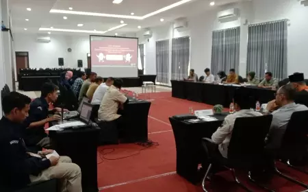 Rakor Titik Lokasi Kampanye di Pasuruan, Alat Peraga Serupa Kampanye Sudah Bertebaran