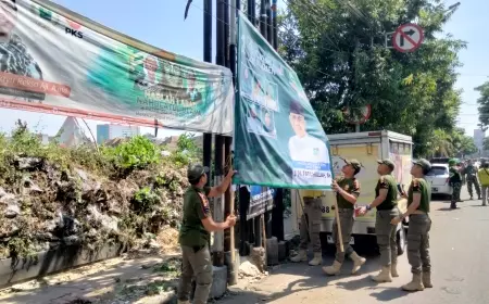 Ratusan Baliho Caleg di Malang, Langgar Aturan dan Merusak Pemandangan