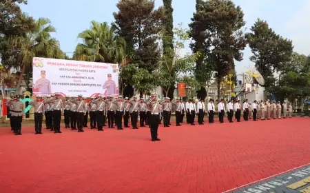 Penyegaran Jajaran Polres Batu, Kasat Lantas Baru Resmi Dilantik