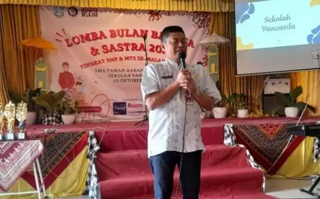 SMA Taman Harapan Sukses Gelar Lomba Bulan Bahasa dan Sastra 2023 