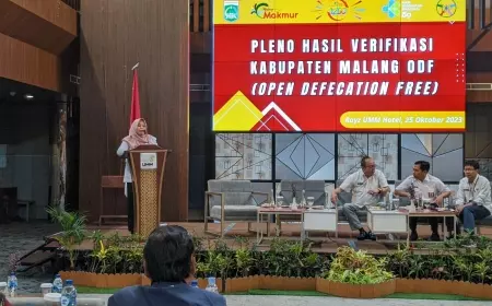 Capaian Persentase STBM Kabupaten Malang Perlu Verifikasi