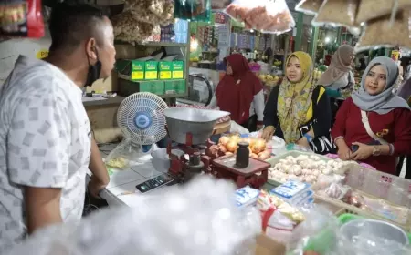 Satgas Pangan Blusukan ke Pasar Besar Madiun