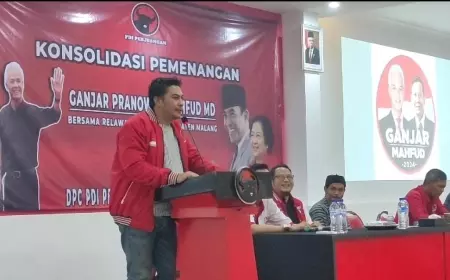 Wakil Ketua DPC PDI Kabupaten Malang Bantah Narasi PDI Perjuangan Harus Terima Kasih pada Jokowi