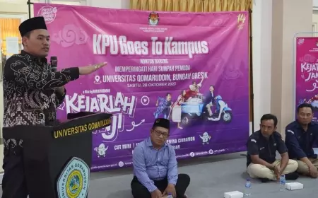 KPU Gresik: Masa Depan Bangsa Ditentukan Pemilih Muda