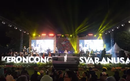 Keroncong Svaranusa 2023, Mas Dhito Berharap Ekosistem Musik di Kediri Bisa Tumbuh