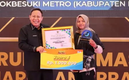 KIM Selokbesuki Metro Lumajang Sabet Dua Penghargaan di Anugerah Perwarta Warga Jatim 2023
