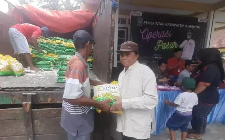 Atasi Gejolak Harga Sembako, Pemkab Lumajang Terus Gencarkan Operasi Pasar