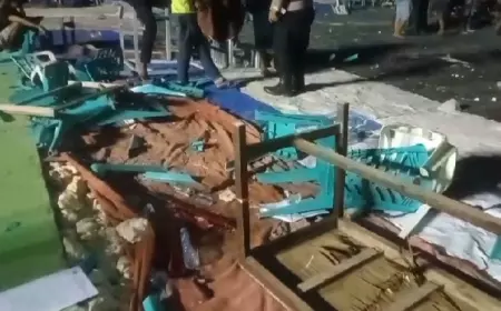 Turnamen Bola Voli di Glagah Lamongan Berujung Ricuh