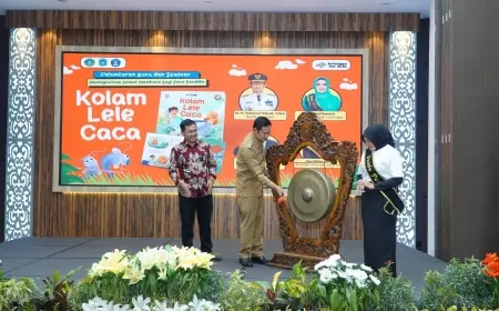 Bunda Paud Lamongan Luncurkan Buku Kolam Lele  Caca, Ini Tujuannya