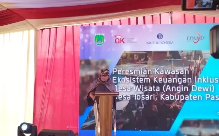 Desa Tosari Kabupaten Pasuruan Resmi Menjadi Kawasan EKI, Ini Kata OJK Malang