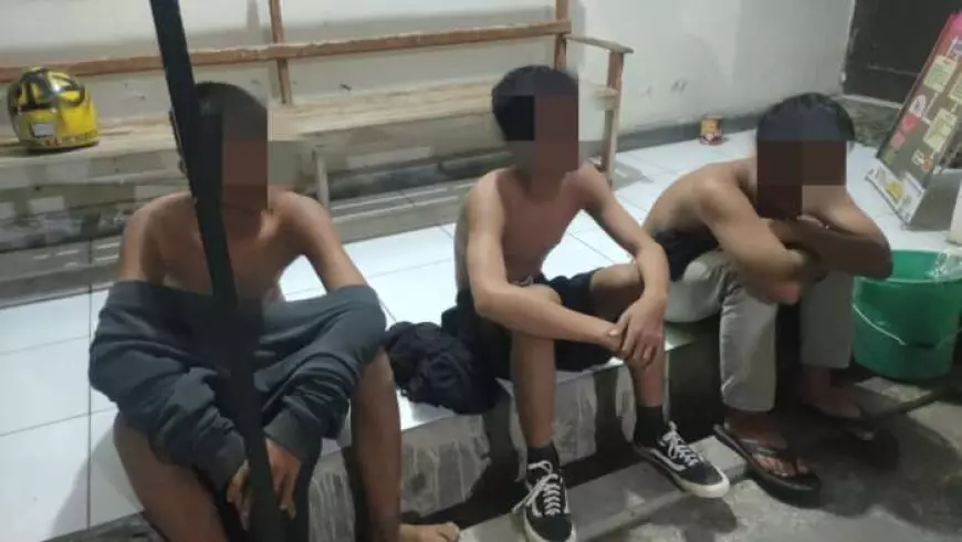 Mabuk dan Bikin Onar, 4 Remaja Anggota Gangster Dibekuk