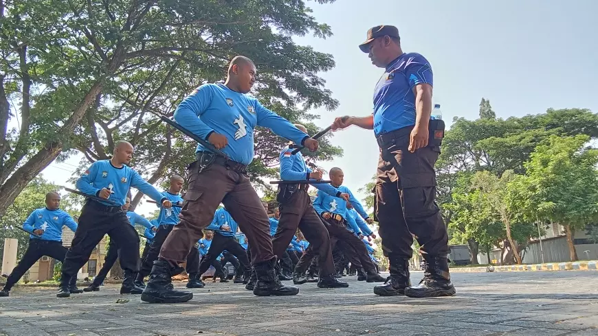 Polres Madiun Kota Latih Puluhan Satpam Jenjang Gada Pratama