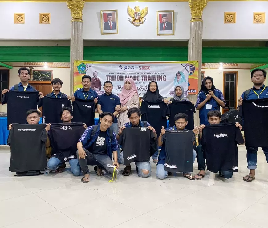 Simpati Konveksi Indonesia Dipercaya Kemnaker Untuk Berikan Pelatihan Sablon di Sidoarjo