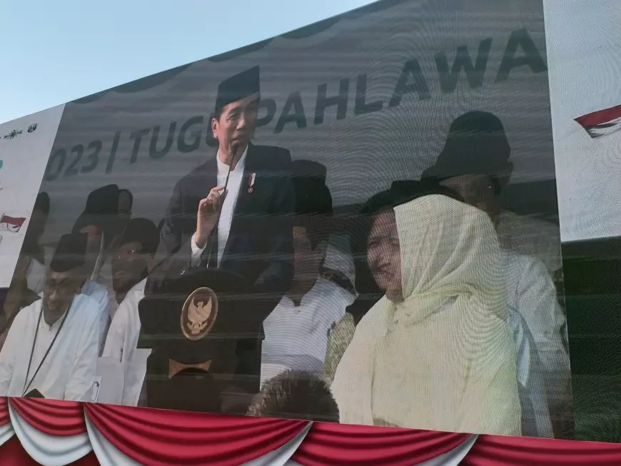 Presiden Jokowi Yakin Santri Dapat Menjadi Fondasi Kekokohan Bangsa