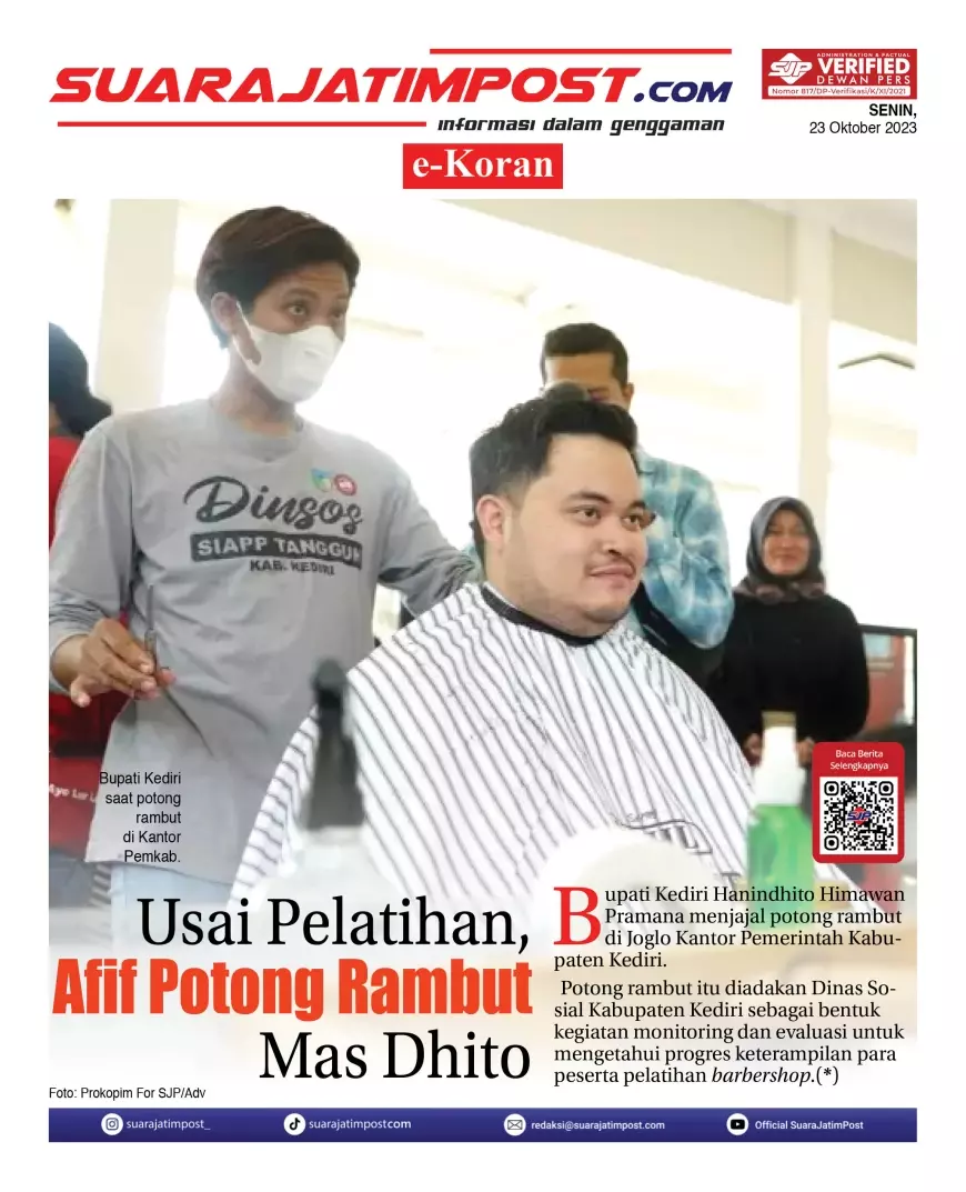 eKoran, Edisi Senin, 23 Oktober 2023