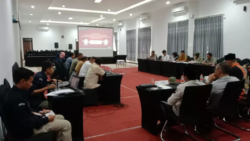 Rakor Titik Lokasi Kampanye di Pasuruan, Alat Peraga Serupa Kampanye Sudah Bertebaran