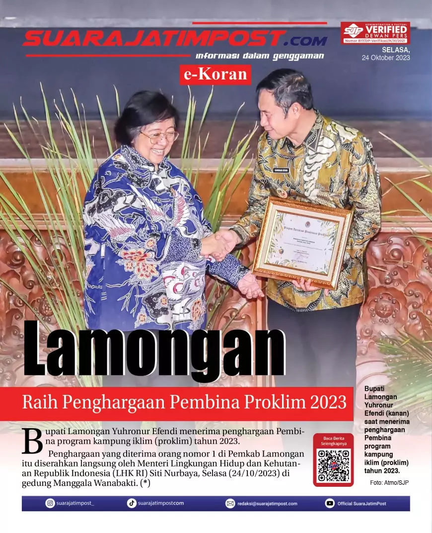 eKoran, Edisi Selasa, 24 Oktober 2023