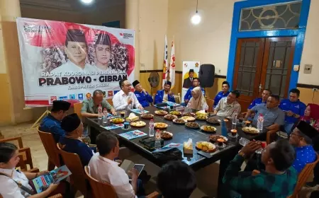 Perkuat Koalisi, 9 Partai Pengusung Prabowo-Gibran di Gresik Gelar Konsolidasi