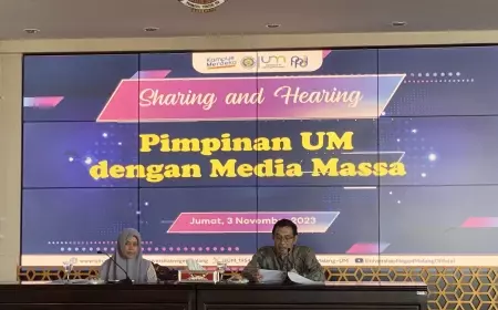 Perkuat Kolaborasi dan Sinergi, UM Gelar Sharing & Hearing dengan Media Massa