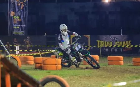 Seri Terakhir Trial Game Dirt 2023 Malang, Suguhkan Aksi-aksi Menegangkan